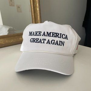 Authentic MAGA Make American Great Again Hat White Donald Trump